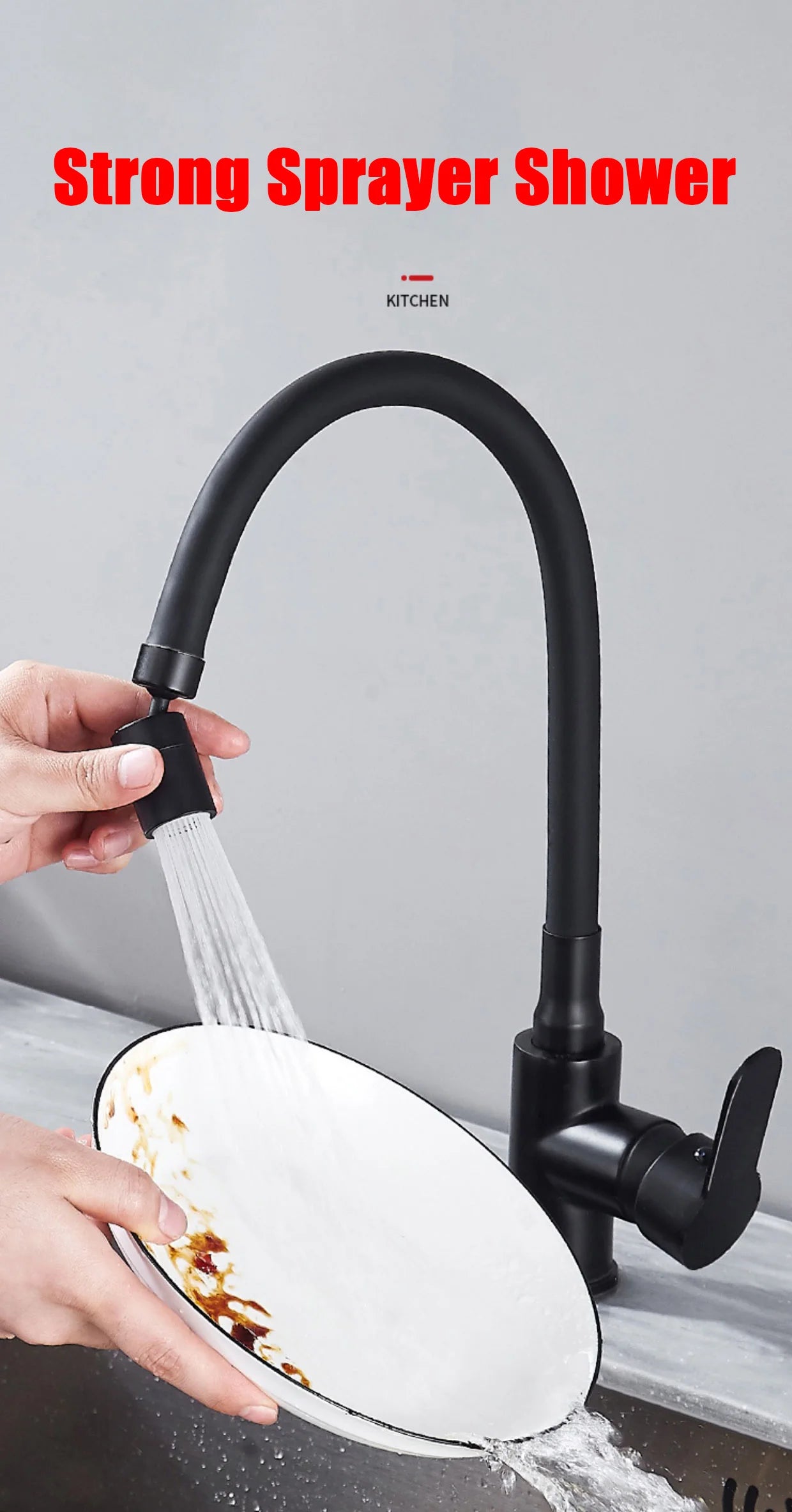 Kitchen Faucet Spray Head Filter Adjustable 360° Rotary Splashback Tap Nozzle Bubbler Kitchen Sink Faucet Aerator Bathroom Fit
