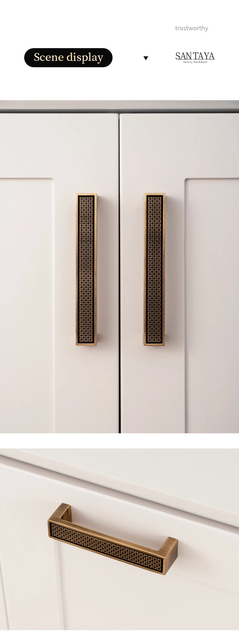 Buy Antique Brass Cabinet Handle | Premium Quality - Only $11.23