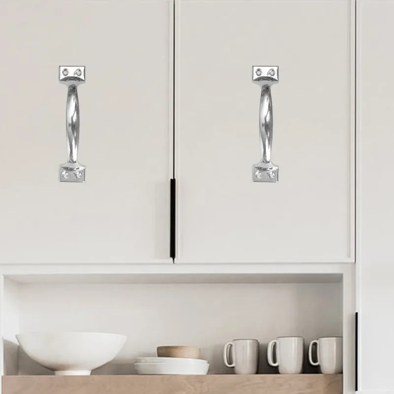 5/6 Inch Stainless Steel Cabinet Handles Drawer Pulls Kitchen Door Knobs Bathroom Wardrobe Pulls Furniture Door Handles Hardware