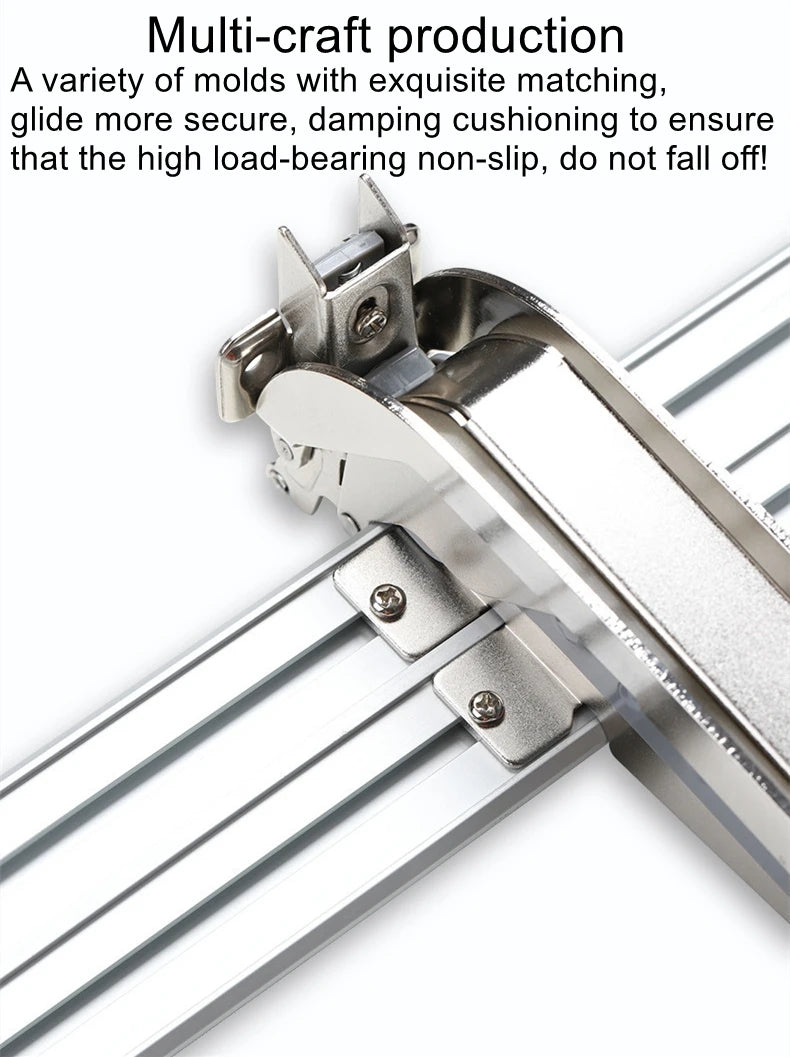 Bus door hinge sliding door hardware sliding rail smart hardware closet folding door accessories cabinet floor cabinet