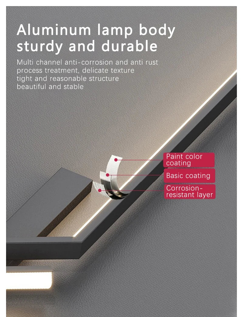 Buy Modern LED Wall Lamp for $44.1 – Top-Quality Minimalist Lighting