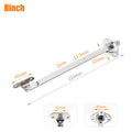 Aa2PCS 6/8/10/12 Inch Cabinet HingeDownDrop Lid Support Cupboard Furniture Doors Close Lift Up Flap Stay Hinge Sliding Rail