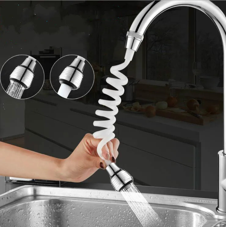 1 Pcs High Pressure Faucet Filter Adapter Extender 360 Swivel Mode Saving Water In The Bubbler Nozzle Kitchen Tools Accessories