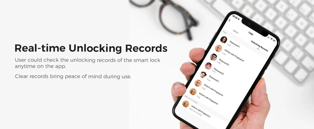 Buy Smart Fingerprint Deadbolt | Secure Keyless Entry – Only $95.65