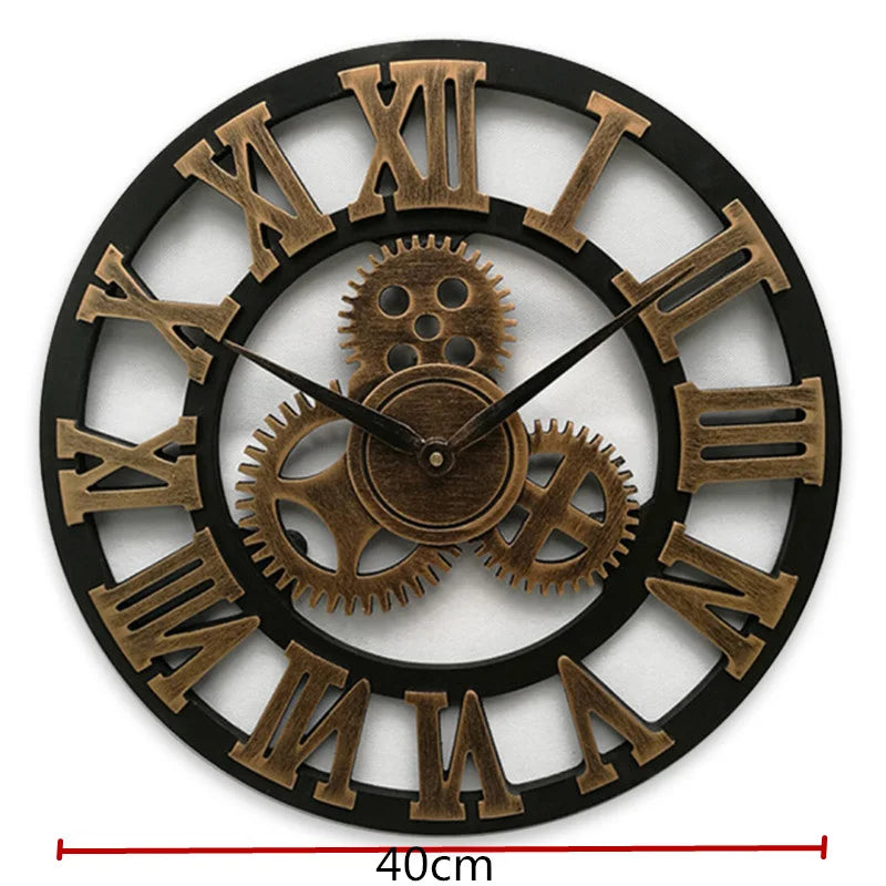 Buy Retro Industrial Wall Clock | Premium Decor $62.8