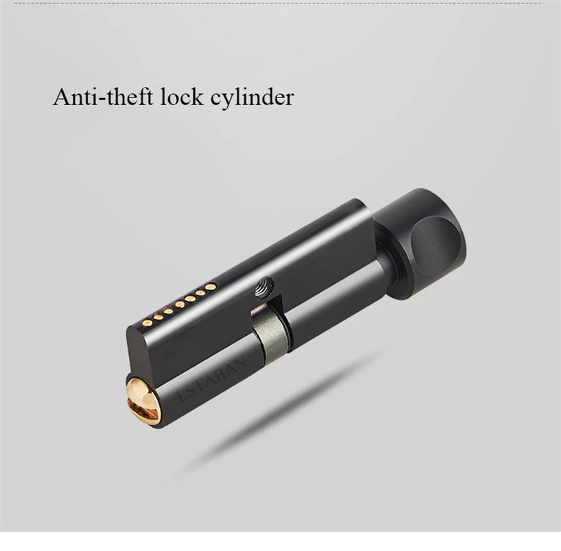 Interior Zinc Alloy Silent Anti-theft Door Lock Security Mute Door Handle Split Locks Home Renovation Hardware Accessories