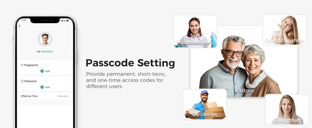 Buy Smart Fingerprint Deadbolt | Secure Keyless Entry – Only $95.65