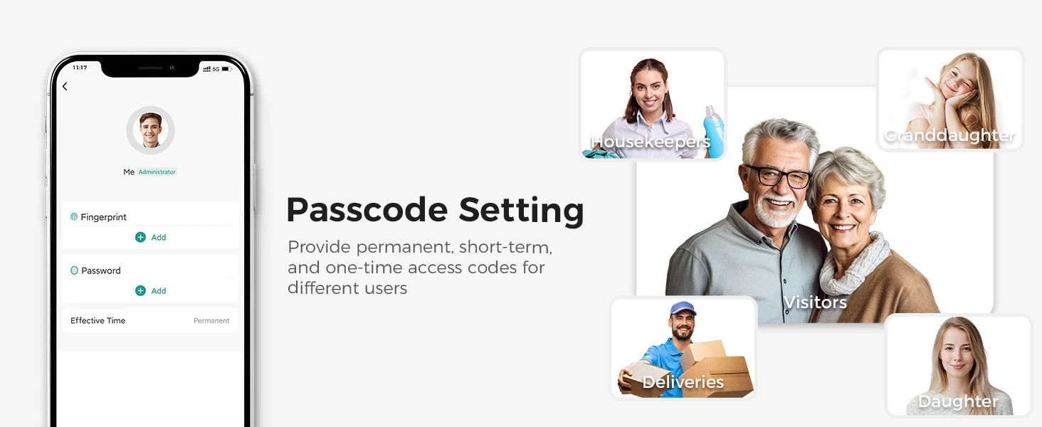 Buy Smart Fingerprint Deadbolt | Secure Keyless Entry – Only $95.65