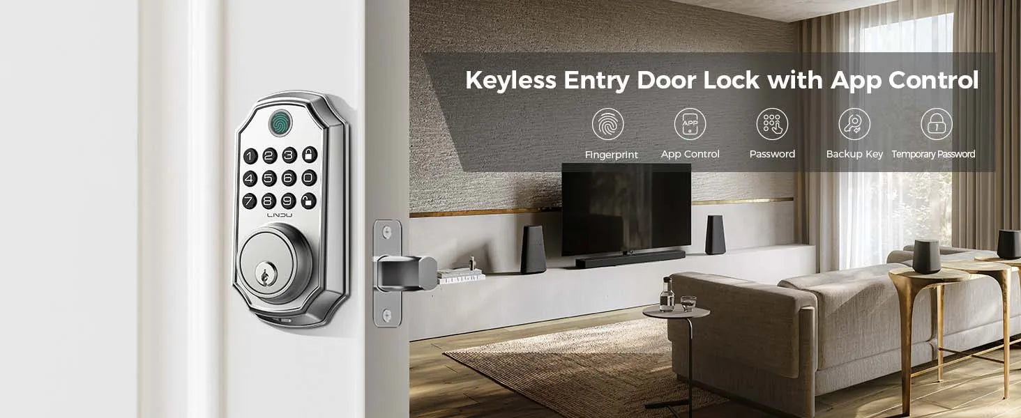 Buy Smart Door Lock D280L | $103 - Keyless & Waterproof