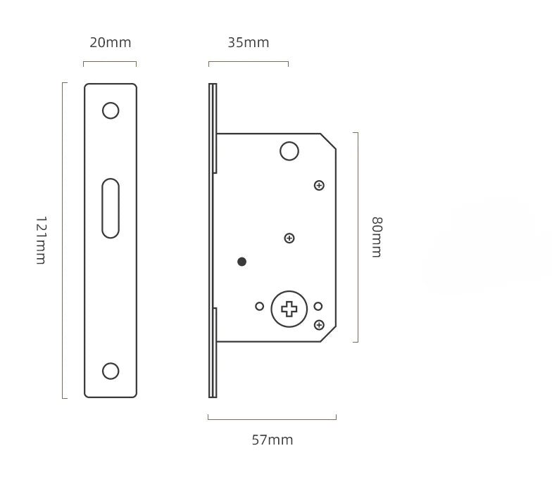 New Family Safety Sliding Door Lock Modern Simple Solid Wood Door Lock Hook Lock Toilet Black Sliding Door Lock Furniture Lock