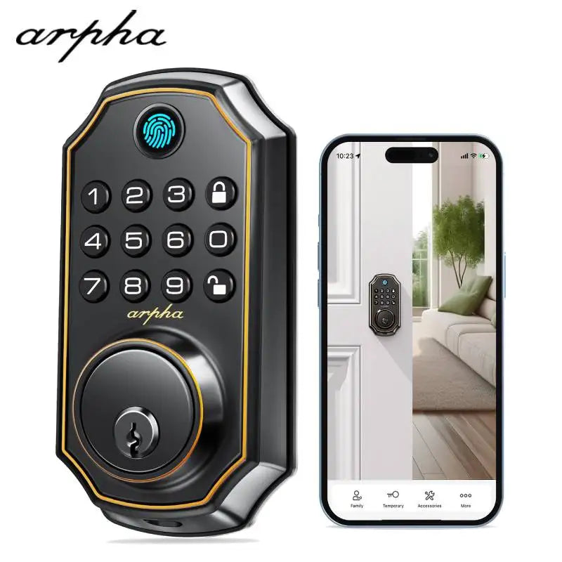 Buy Smart Fingerprint Deadbolt | Secure Keyless Entry – Only $95.65