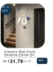 Creative Metal Wall Clock Modern Style Wall Watch Clock Peacock Shaped Wall Clock Silent Clock