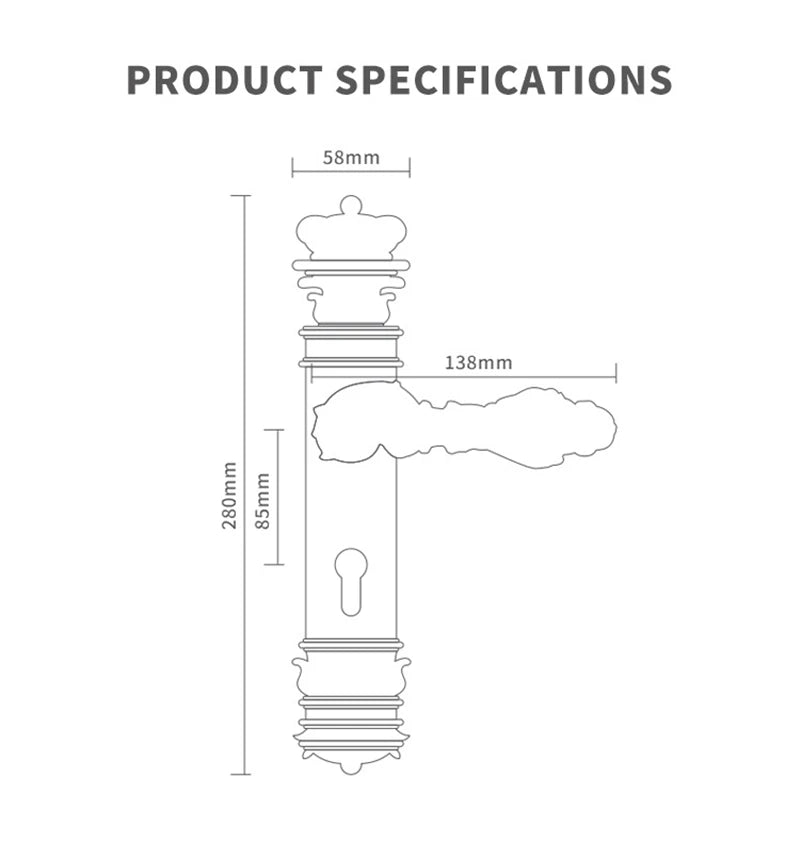 Buy Brass Door Locks - Top Security & Style | $394