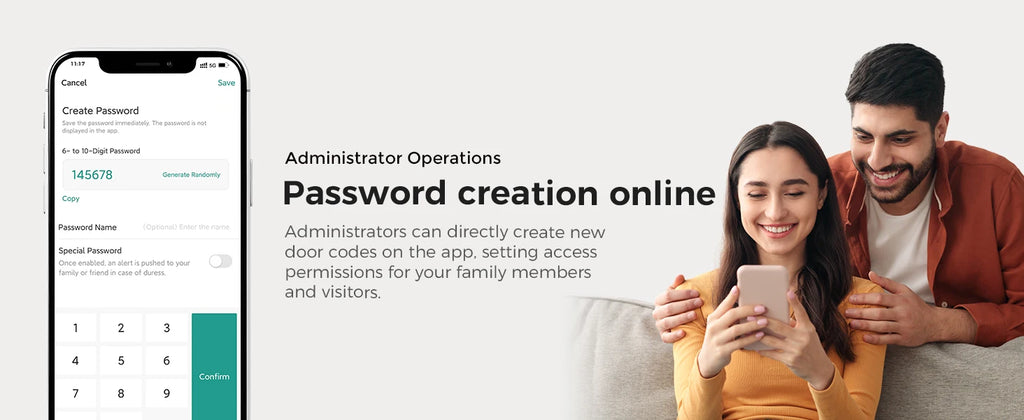 Buy Smart Fingerprint Deadbolt | Secure Keyless Entry – Only $95.65