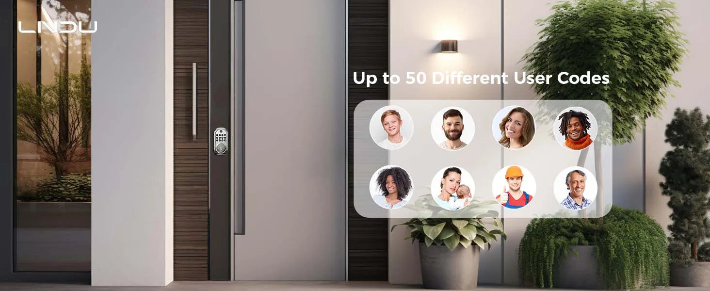 Buy Smart Door Lock D280L | $103 - Keyless & Waterproof