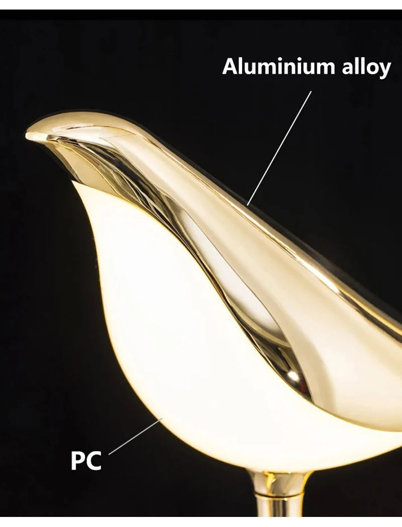 Buy Nordic Golden Bird LED Wall Lamp | Save 20% Now