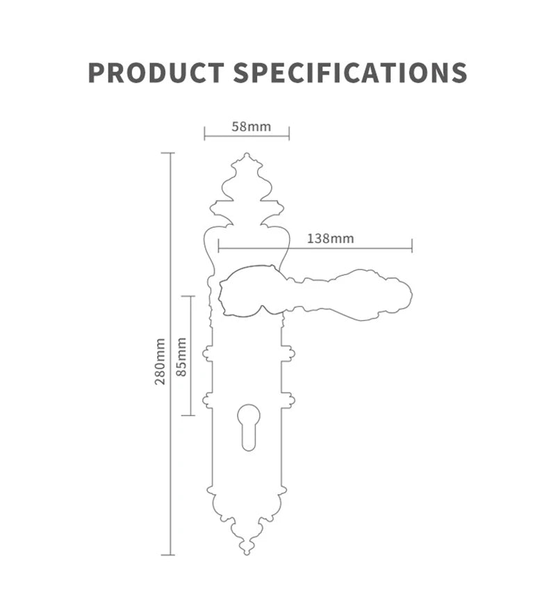 Buy Brass Door Locks - Top Security & Style | $394