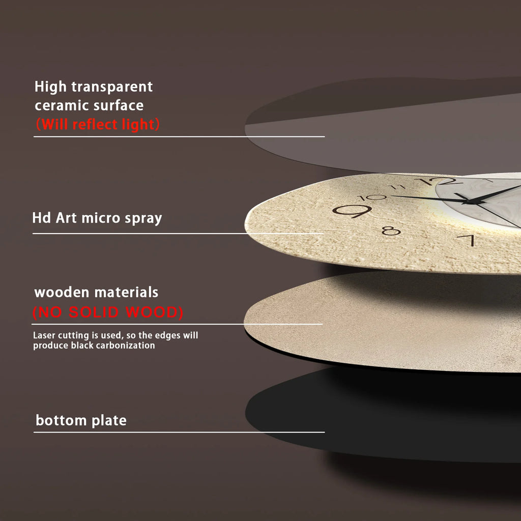 Buy Silent Quartz Wall Clock - Modern Decor | Only $38.6