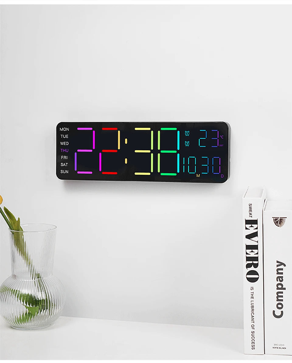 Best 13" LED Digital Alarm Clock for $81 | Free Shipping