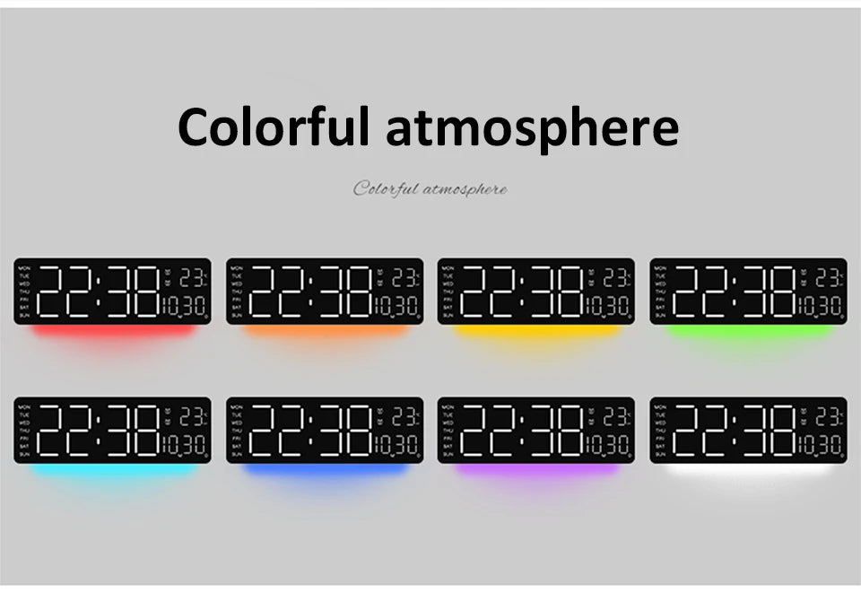 Best 13" LED Digital Alarm Clock for $81 | Free Shipping