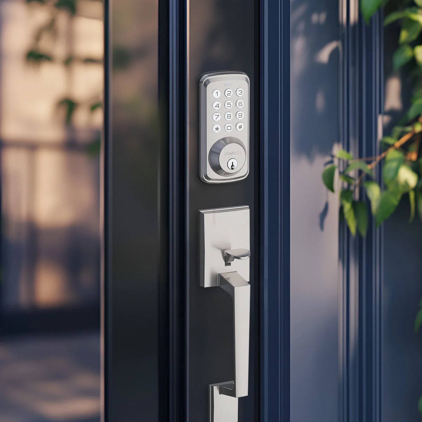 EUUKAIHG Smart Keypad Door Lock Set -Two-Door Knob Touch Fingerprint Password Lock-Keyless Entry Door Lock, Keyed Entry