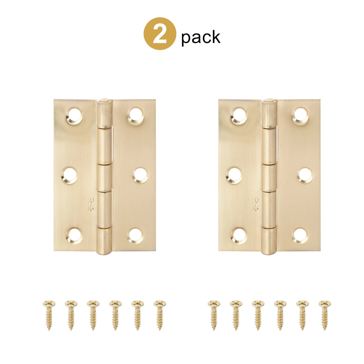 2pcs Stainless Steel Hinge 270 Degree Folding Black Small Hinges Cabinet Door Hinges for Kitchen Cupboard Wooden Box Furniture
