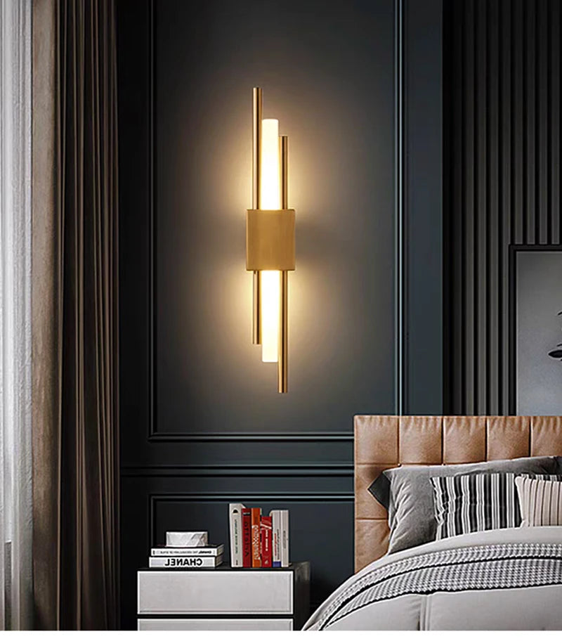 Nordic LED Wall sconce Lamp Indoor USB Plug in Light Bedroom Bedside Living Room Home Hotel Stairs Decoration Modern Wall Lamp