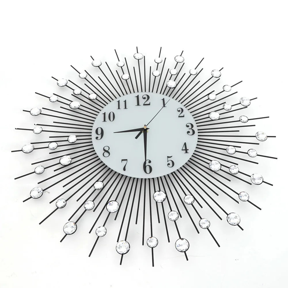Buy Luxury Sunburst Wall Clock | $104.35 | Modern & Elegant