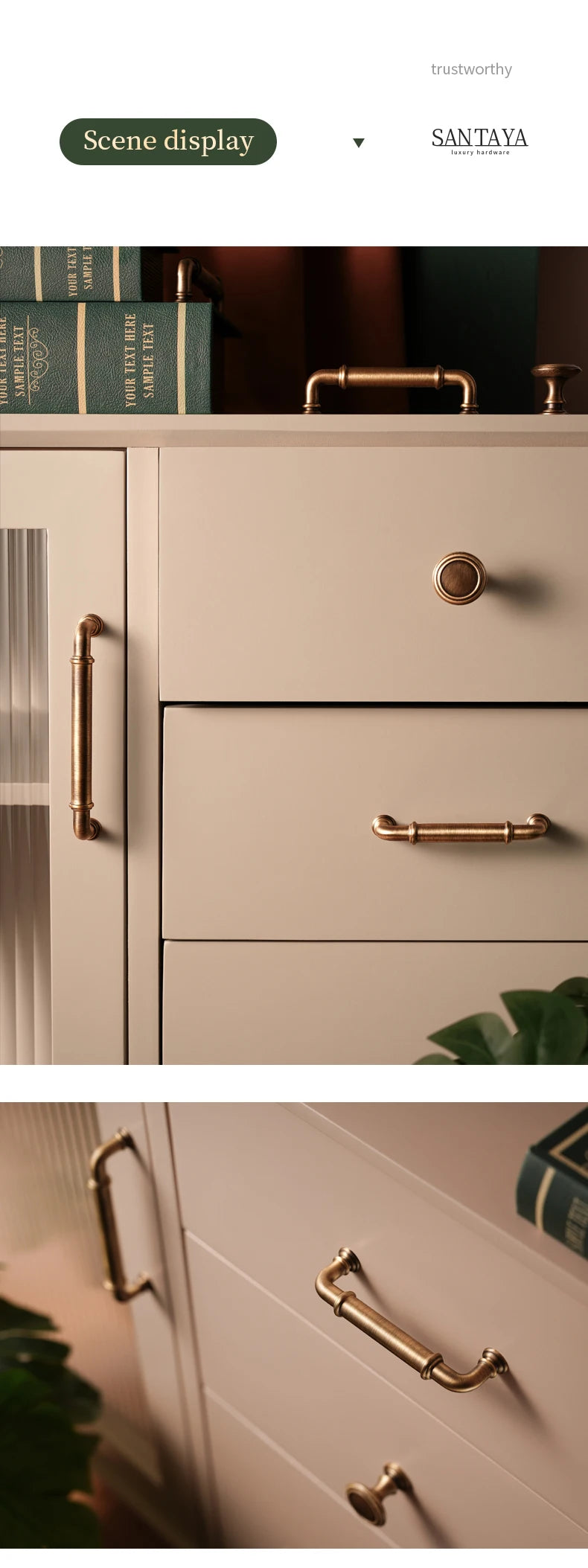 Buy Antique Brass Drawer Pulls - High Quality & Affordable