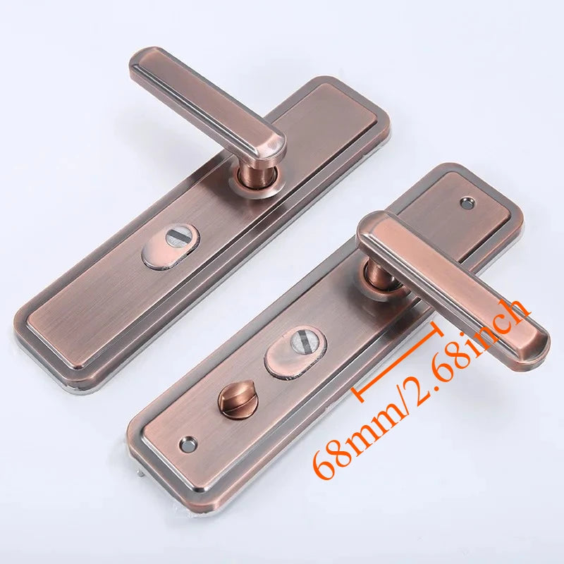 68 mm Double‑Side Anti‑Theft Door Lever – Dual‑Spring, Anti‑Pry, Universal Fit Handle