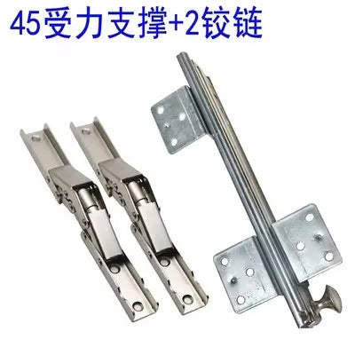 (1 slide+2 hinges)/Lot extendable table slide hardware fitting table top extension RV folding table