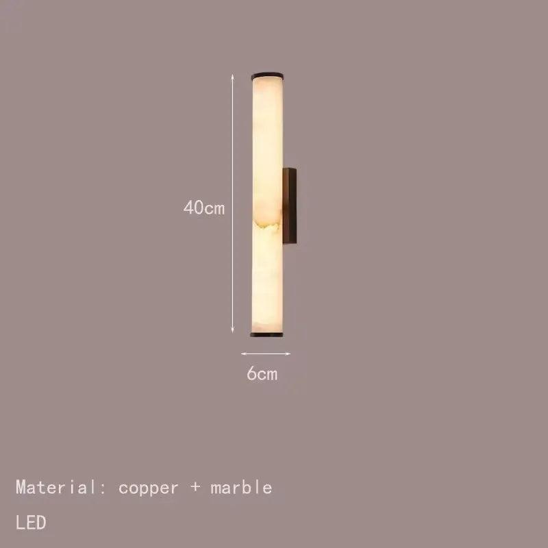 High-end Marble Modern Wall Lamp, Luxurious Living Room, Corridor, Bedroom, Dining Room, Room Decoration Lighting Wall Lamp