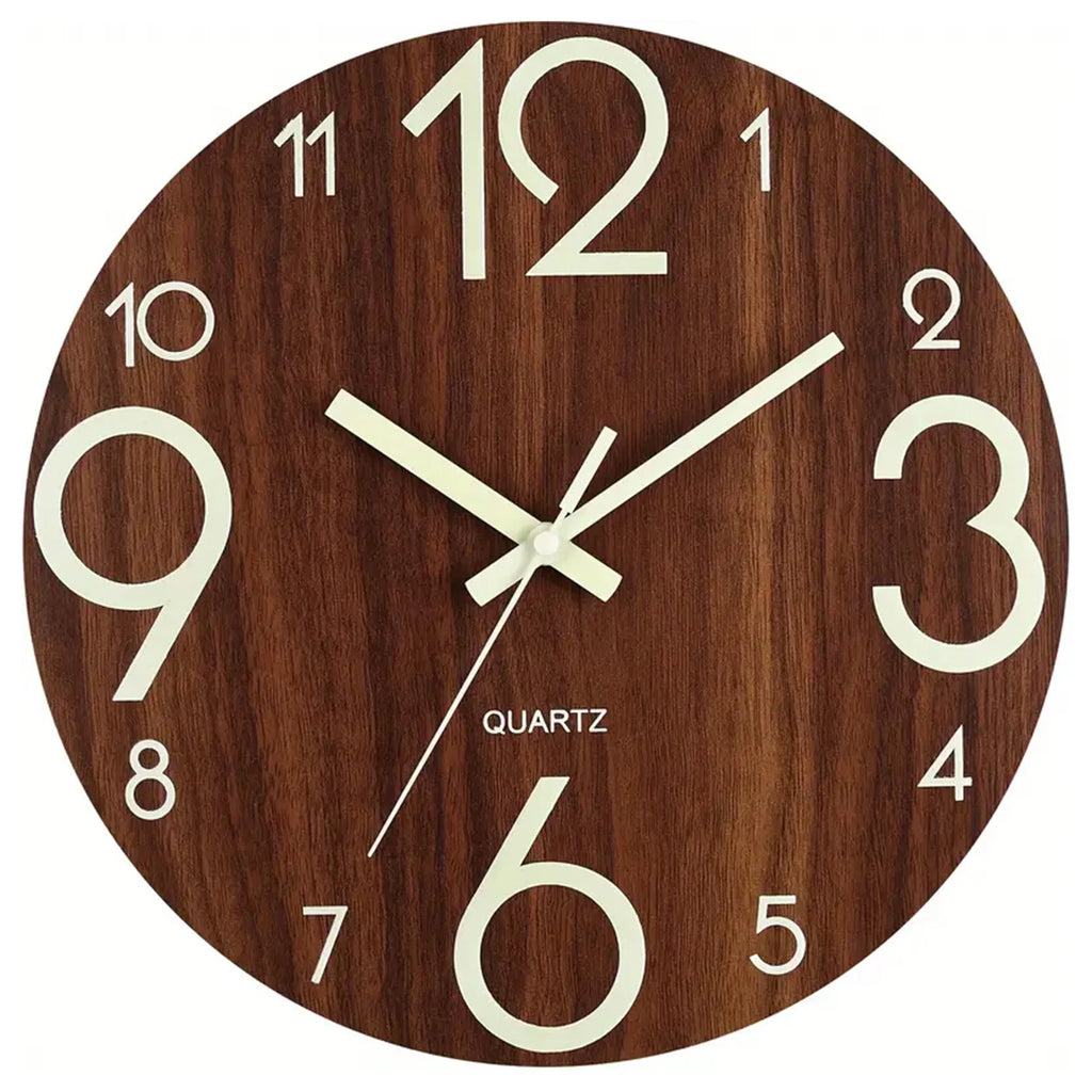 Buy Silent Luminous Wall Clock for Home - Only $35!