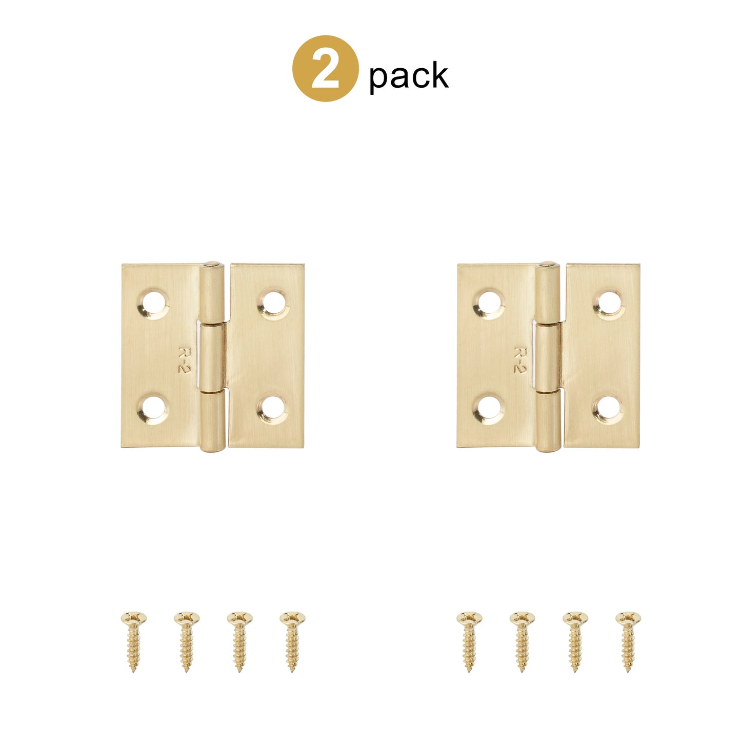 2pcs Stainless Steel Hinge 270 Degree Folding Black Small Hinges Cabinet Door Hinges for Kitchen Cupboard Wooden Box Furniture