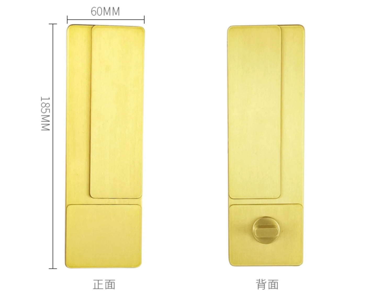 Advanced Security Lock, Invisible Lock, Indoor Bedroom, Bathroom Door Lock, Ultra-thin Silent Magnetic Suction, No Handle Lock