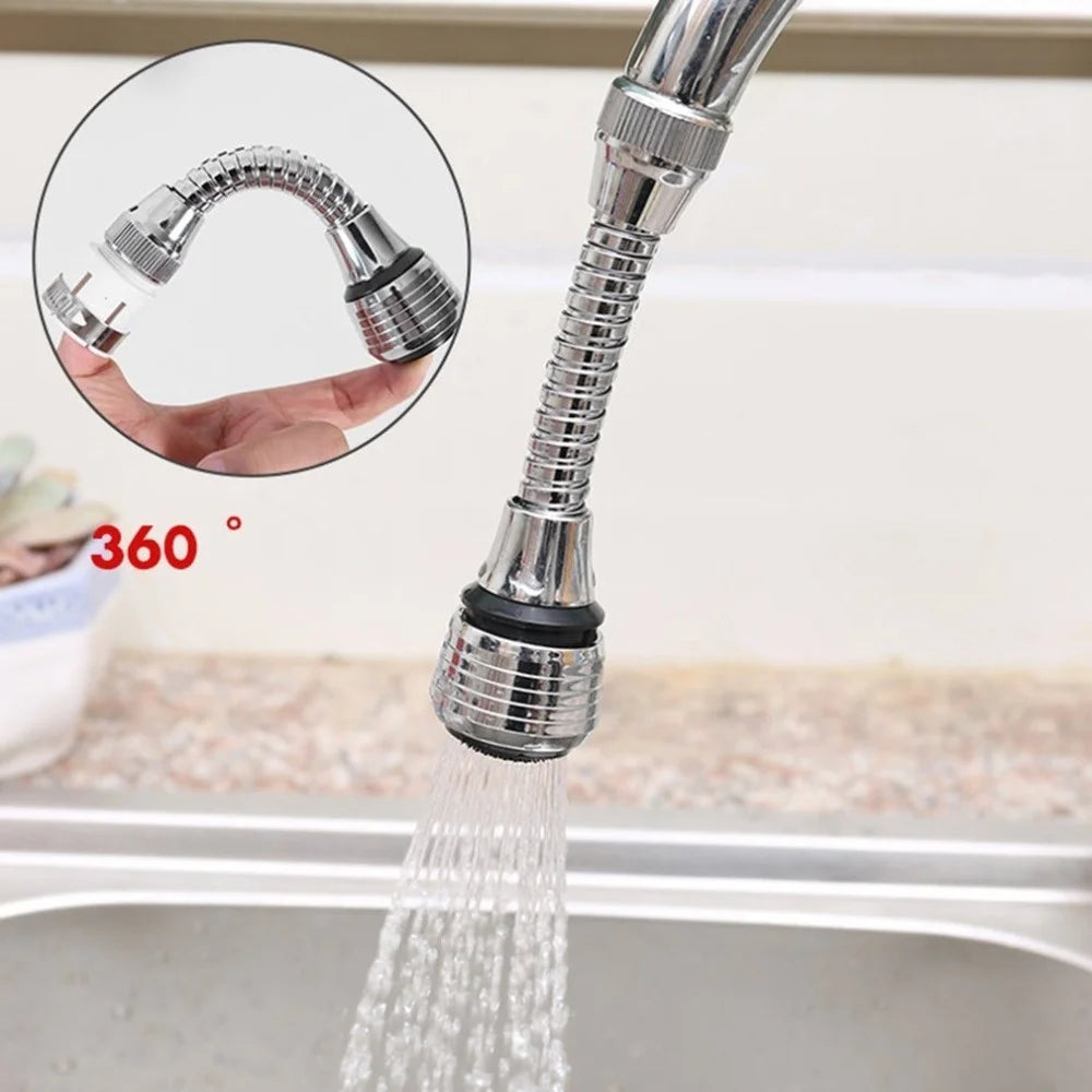 1 Pcs High Pressure Faucet Filter Adapter Extender 360 Swivel Mode Saving Water In The Bubbler Nozzle Kitchen Tools Accessories
