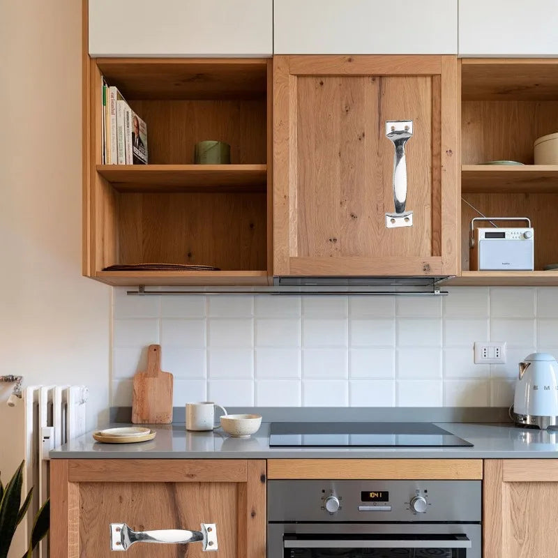 5/6 Inch Stainless Steel Cabinet Handles Drawer Pulls Kitchen Door Knobs Bathroom Wardrobe Pulls Furniture Door Handles Hardware