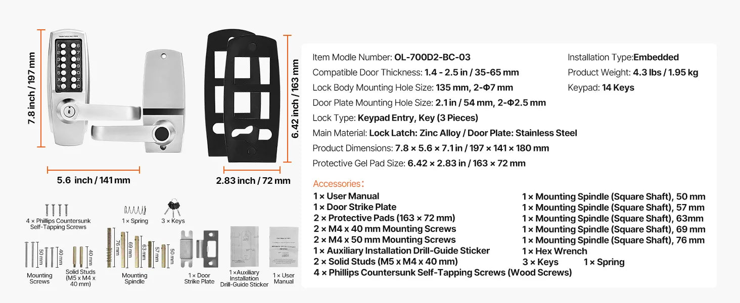 Professional Keyless Entry Locks - Only $65.2 | Shop & Save