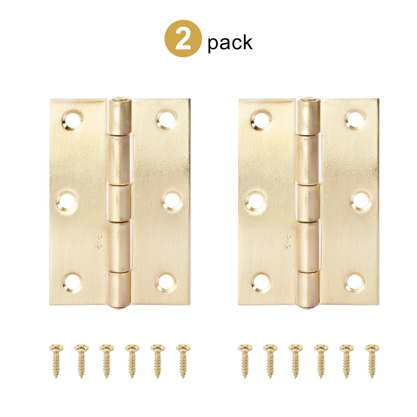 2pcs Stainless Steel Hinge 270 Degree Folding Black Small Hinges Cabinet Door Hinges for Kitchen Cupboard Wooden Box Furniture