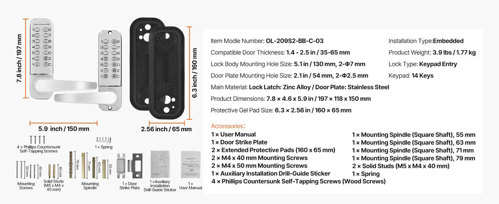 Professional Keyless Entry Locks - Only $65.2 | Shop & Save
