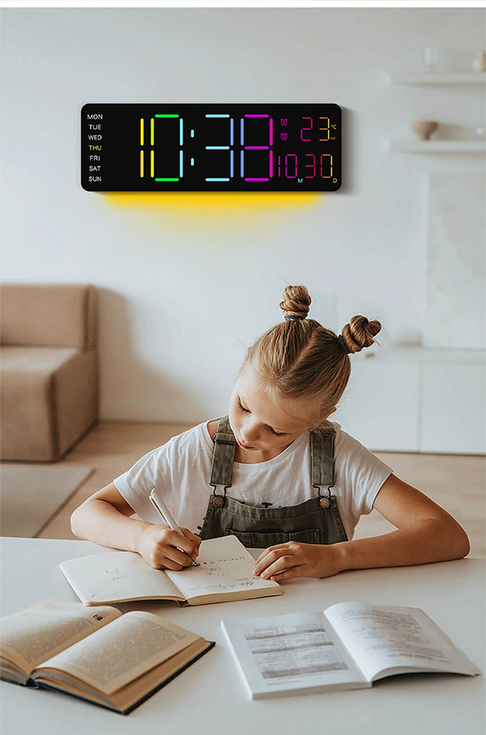 Best 13" LED Digital Alarm Clock for $81 | Free Shipping