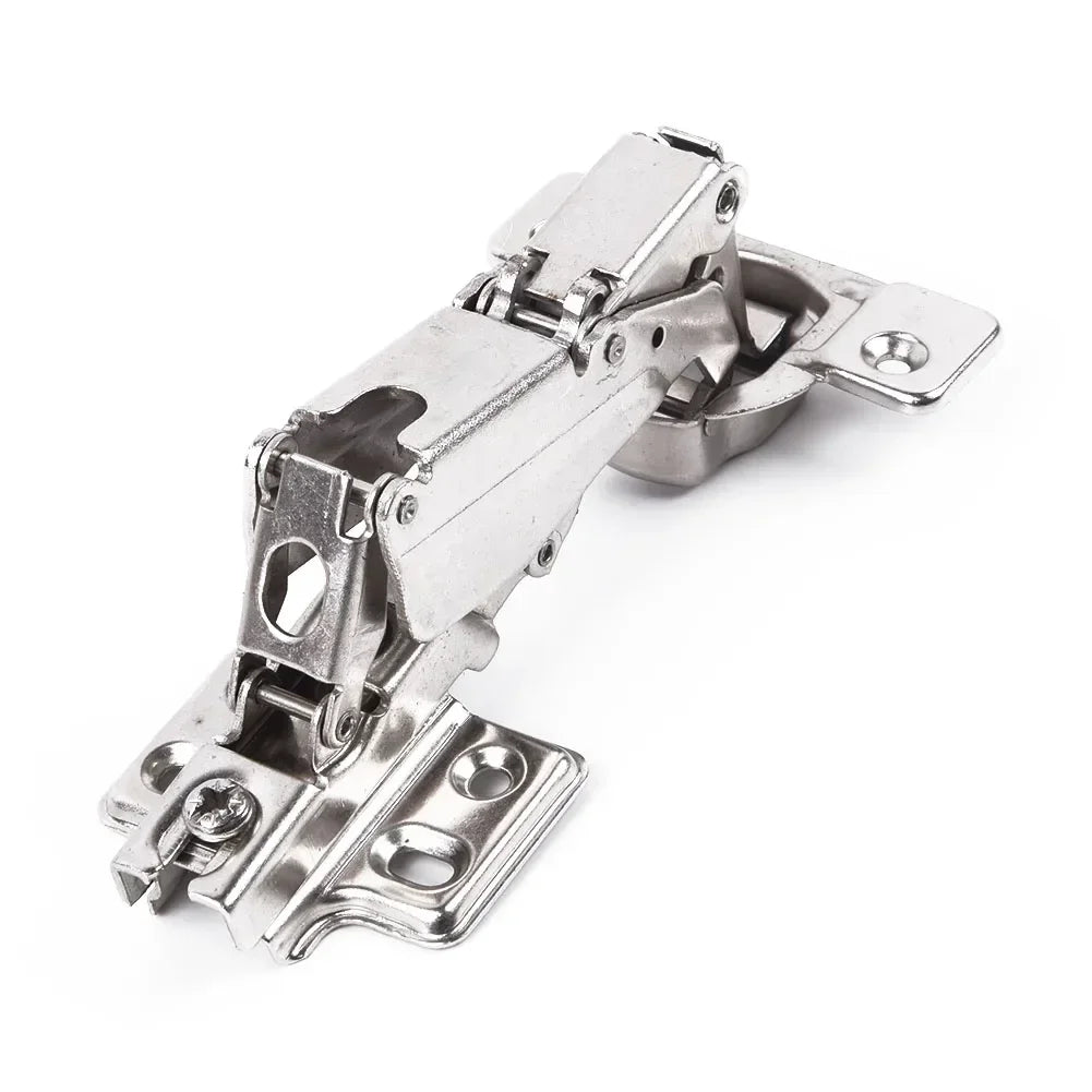 1 Pcs Hinge With Matching Screws 165 Degree Large Angle Hinge Sliding Base Large Opening Angle Cabinet Door Special Hinge