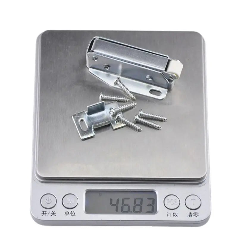 Cabinet Door Latch Drawer Spring Latch, Cabinet Push To Close Latch for Cupboard Boat Hardware Home And Cabinet Doors Hardware