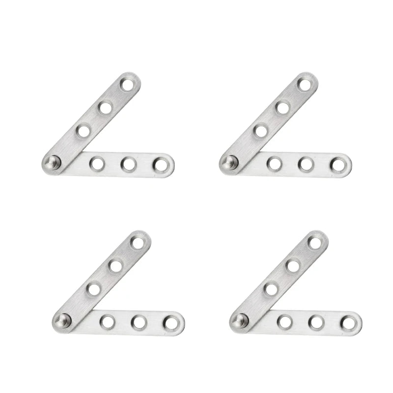 4/8/10pcs rotating hinges, used for wardrobes, cabinet doors, rotating shaft pivot furniture hardware accessories