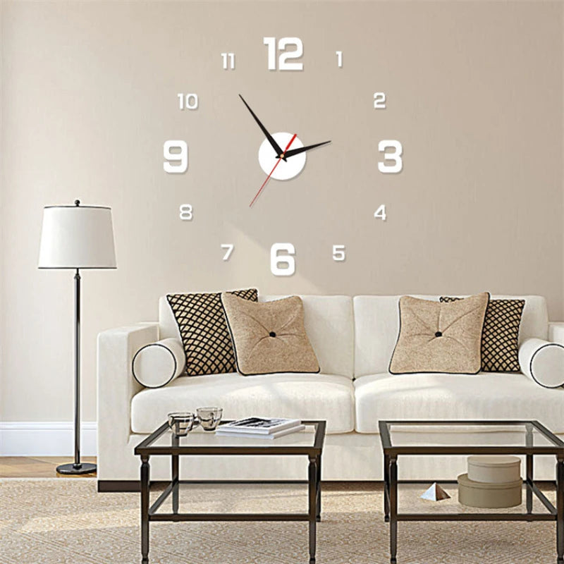Buy 3D Luminous Wall Clock | Premium Acrylic Decor | Only $7.55