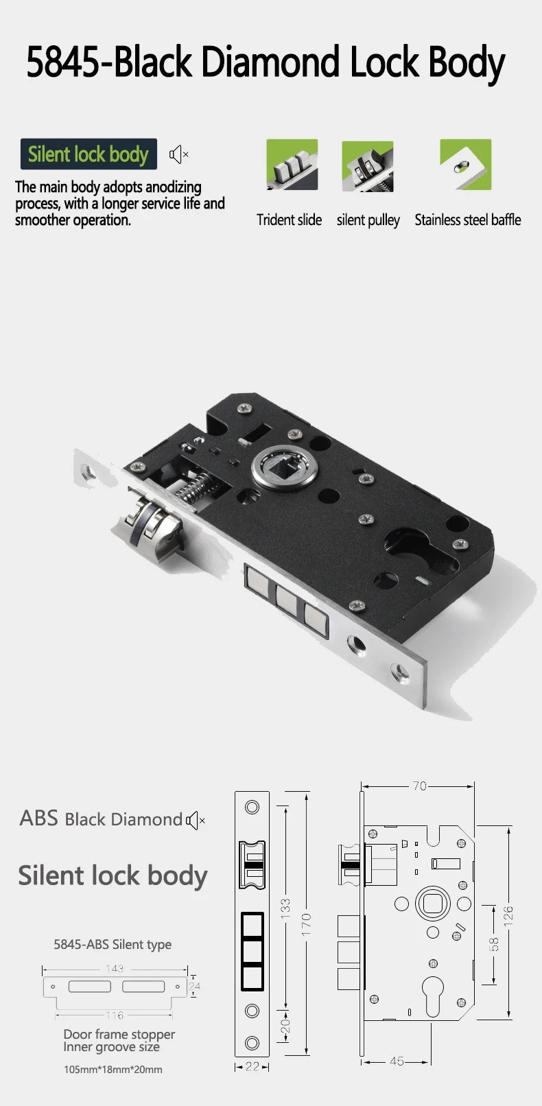 Premium Bedroom Door Lock - Secure & Stylish | Only $111.88