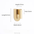 Golden Cupboard Door Handle Modern Minimalist Wardrobe Door Knob Drawer Knobs Shoe Cabinet Handle Furniture Handle