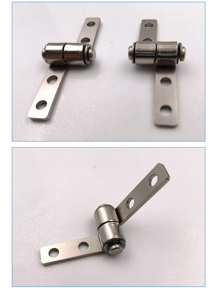 304 stainless steel hinge, small hinge, damping shaft, positioning hinge, free stop torque, 360 degree stop