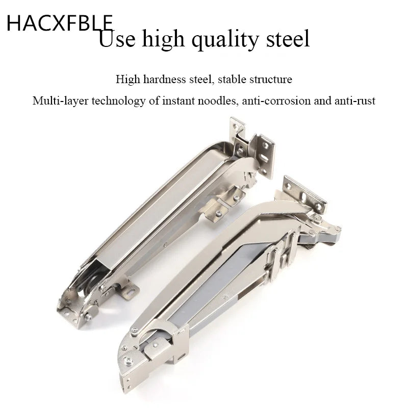 High-quality steel cabinet bus door hinges with folding and sliding capabilities, featuring anti-corrosion and anti-rust properties.
