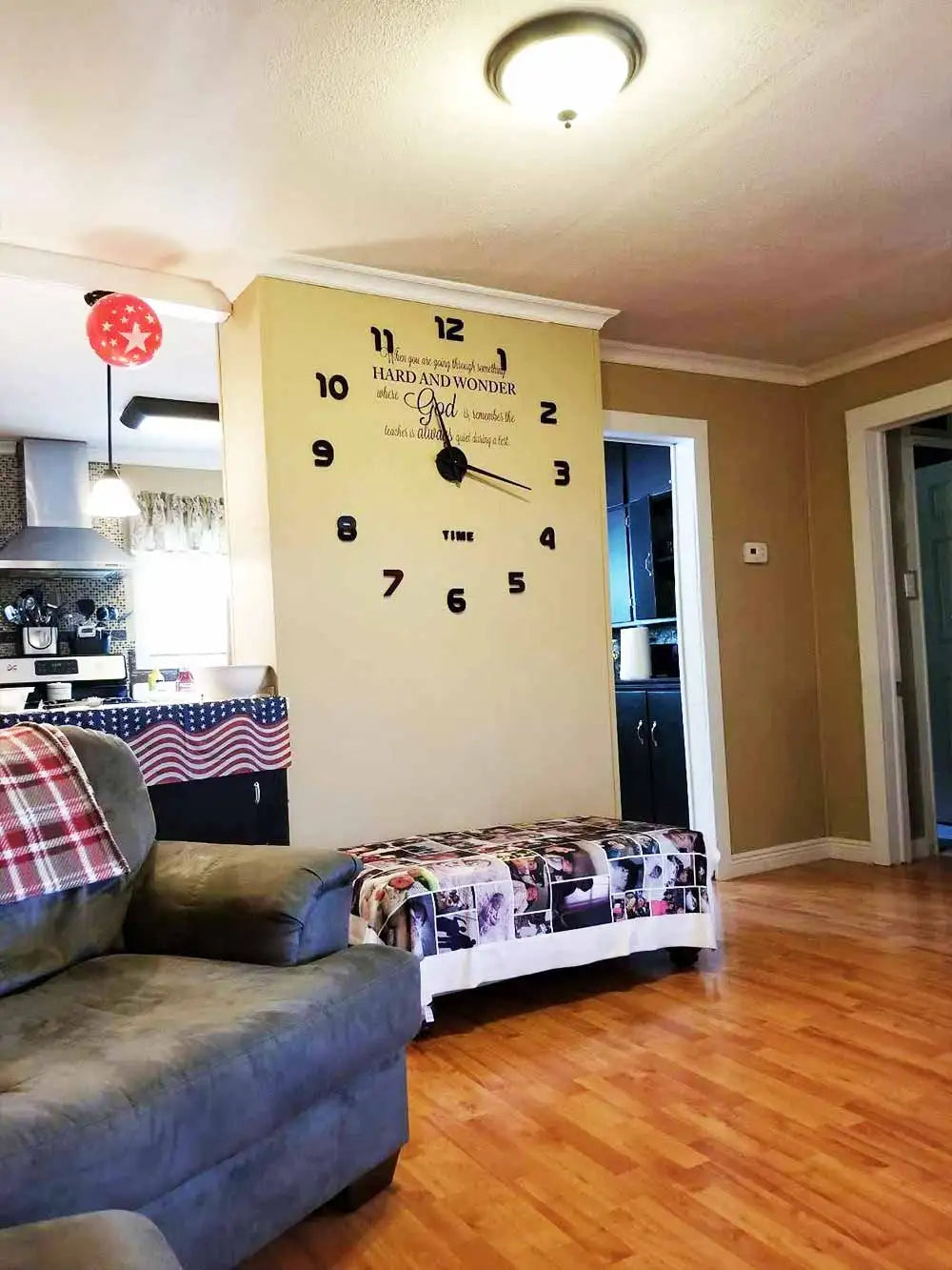 MCDFL 3D Large Wall Clock Self Adhesive Acrylic Mirror Stickers Giant Watches Timepiece Decoration Living Room for Home Interior